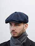 Кепка STETSON арт. 6844301 HATTERAS CASHMERE (темно-синий)